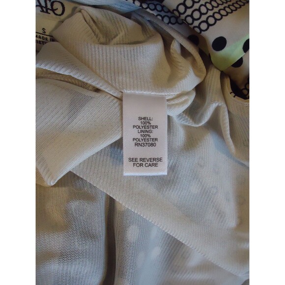 Cato Lined Multicolored Geometric Print Sleeveless Sheath Dress Size Small - Picture 6 of 10